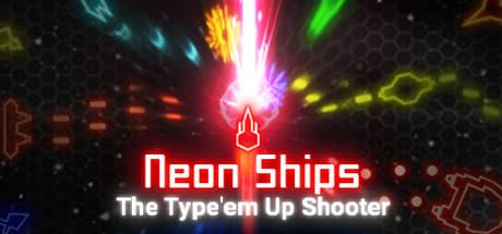 Neon Ships: The Type'em Up Shooter media 1