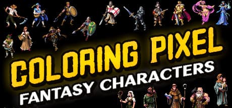 Coloring Pixel - Fantasy Characters media 1