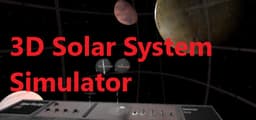 3D Solar System Simulator