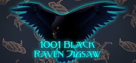 1001 Black Raven Jigsaw media 1