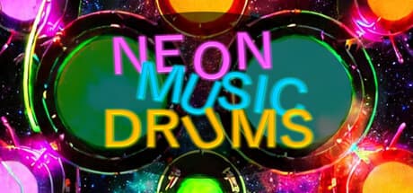 Neon Music Drums media 1