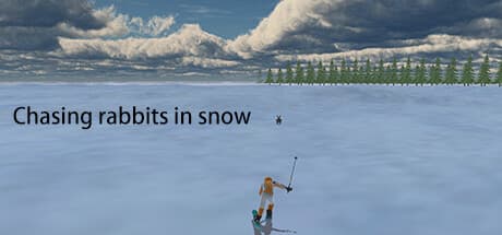 Chasing rabbits in snow media 1