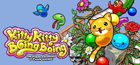 Kitty Kitty Boing Boing: the Happy Adventure in Puzzle Garden! media 1