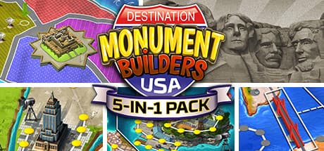 5-in-1 Pack - Monument Builders: Destination USA media 1